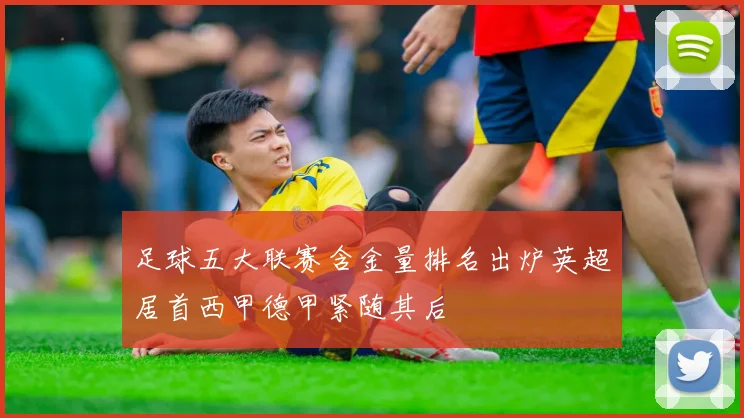 足球五大联赛含金量排名出炉英超居首西甲德甲紧随其后